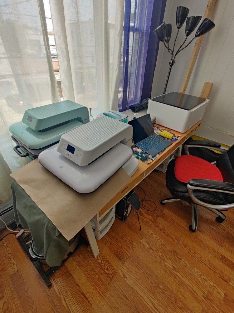 HTVRONT 20"x12" Automatic Heat Press Machine with Slide Out Drawer