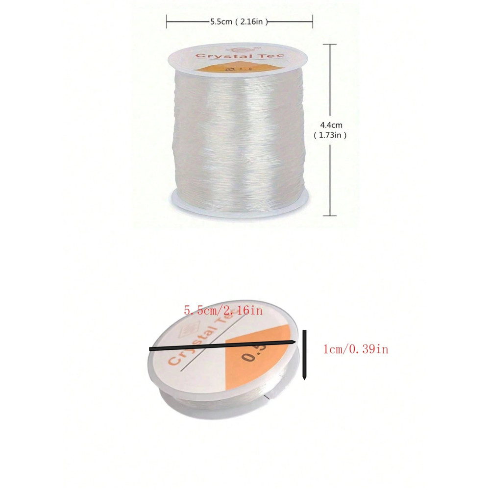 Elastic Stretch Beading Rope Line Cord Thread String DIY Bracelet Jewelry Making