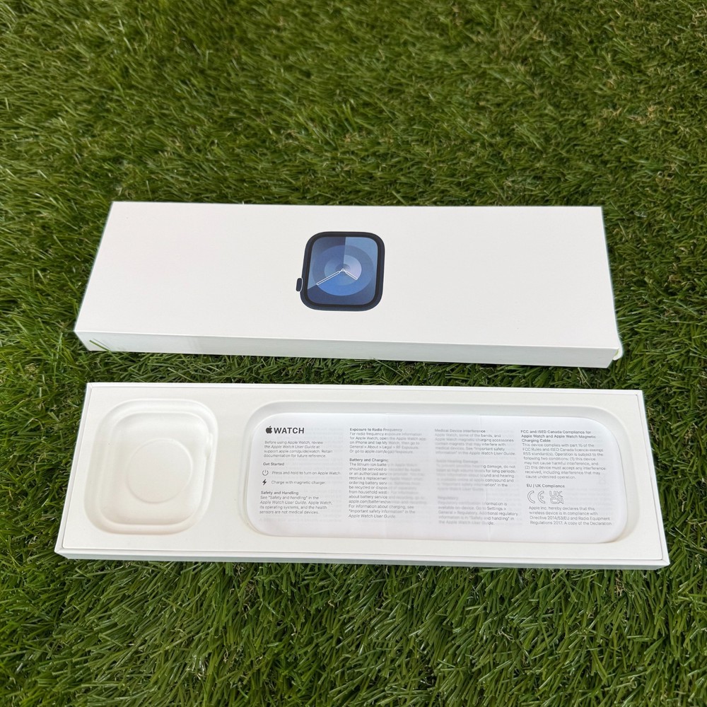 Empty Box for Apple Watch Series 9 Midnight 45 MM Empty Box Only