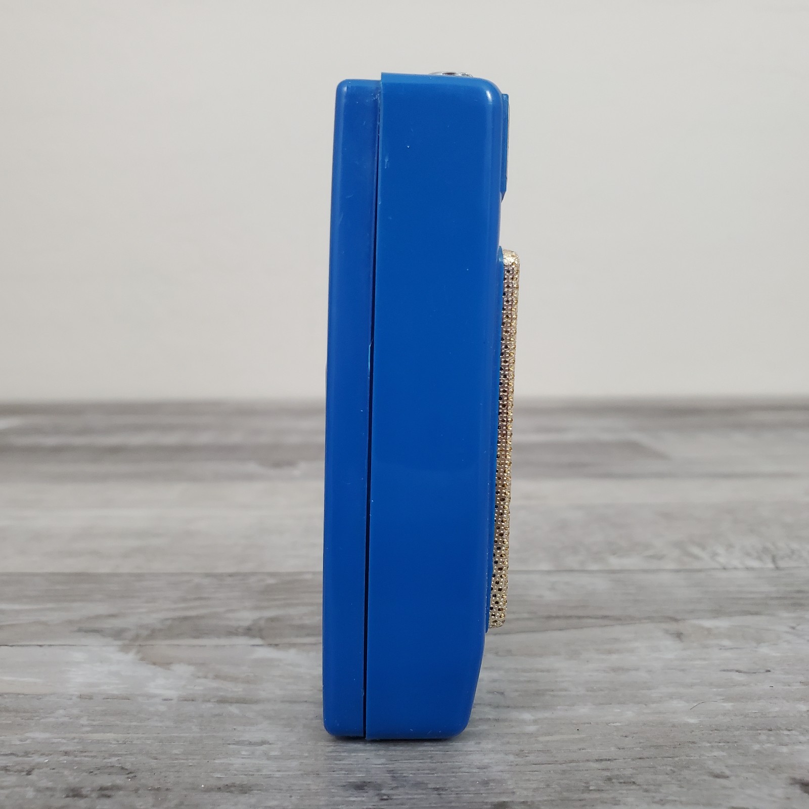 Fleetwood Transistor Six 6 Square Grill 6 Blue With Case *FOR PARTS OR REPAIR*