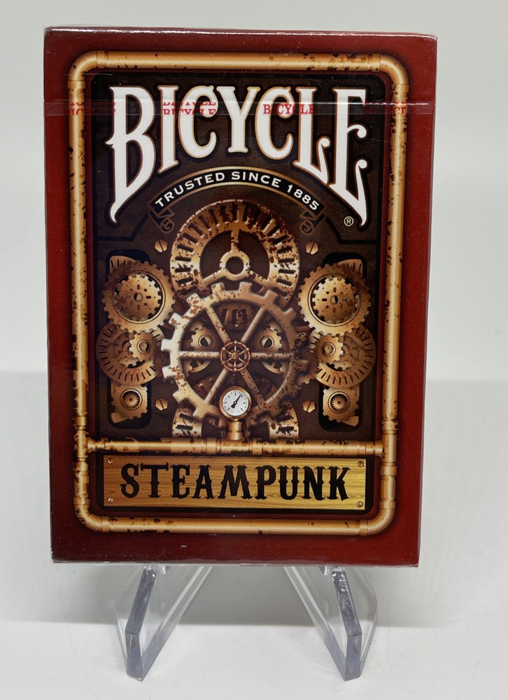 Bicycle Steampunk Red Playing Cards New Deck
