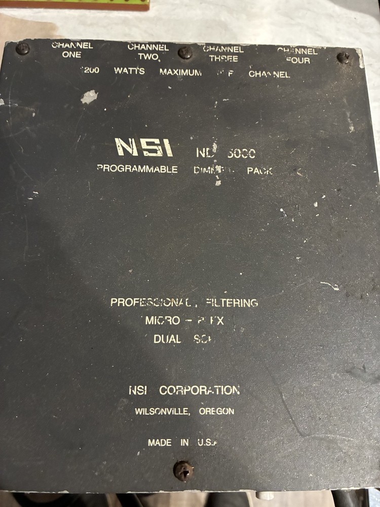 NSI 5000 DIMMER MICROPLEX