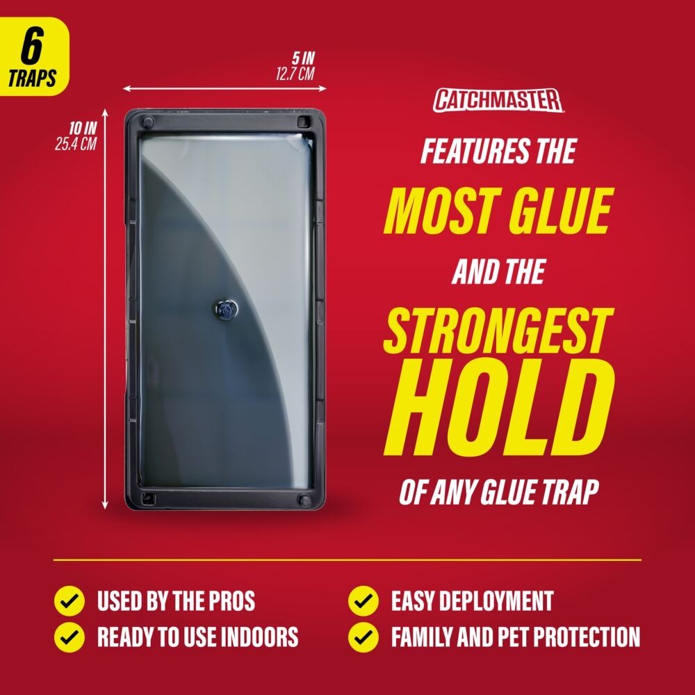 Catchmaster Rat, Mouse & Insect Glue Traps