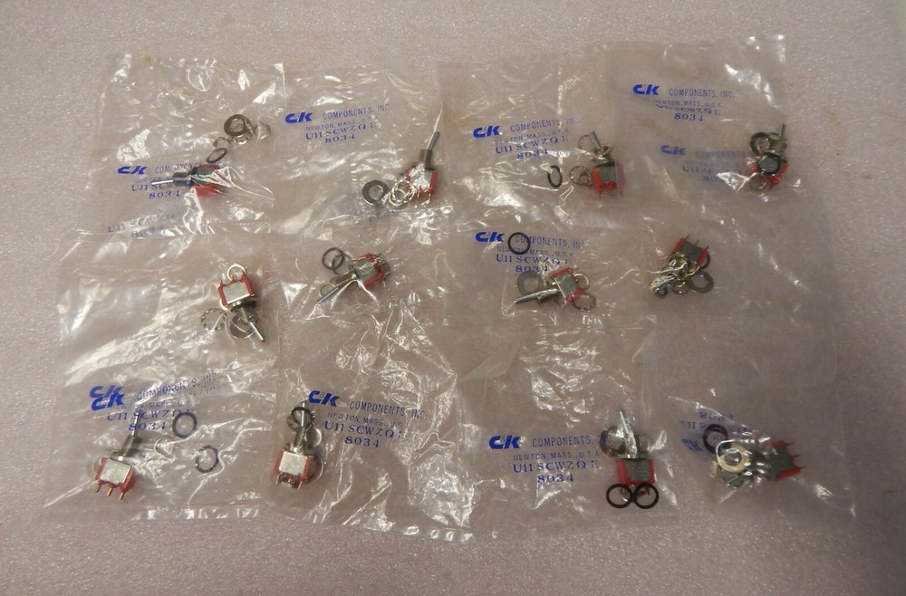 PN# U11SCWZQE - C&K SWITCH, TOGGLE