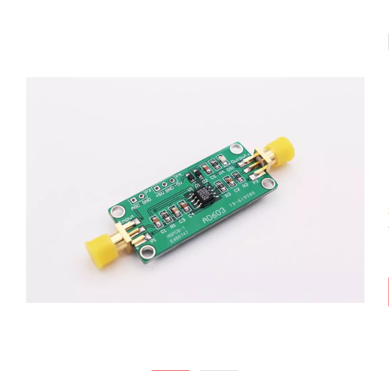 AD603 variable gain amplifier module voltage controlled adjustable 80dB