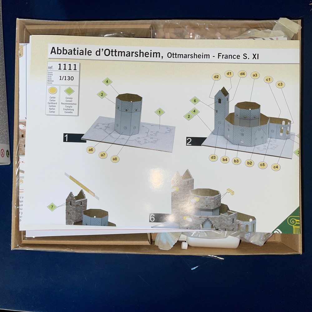Ottmarsheim Abbey Model Building Kit #1111