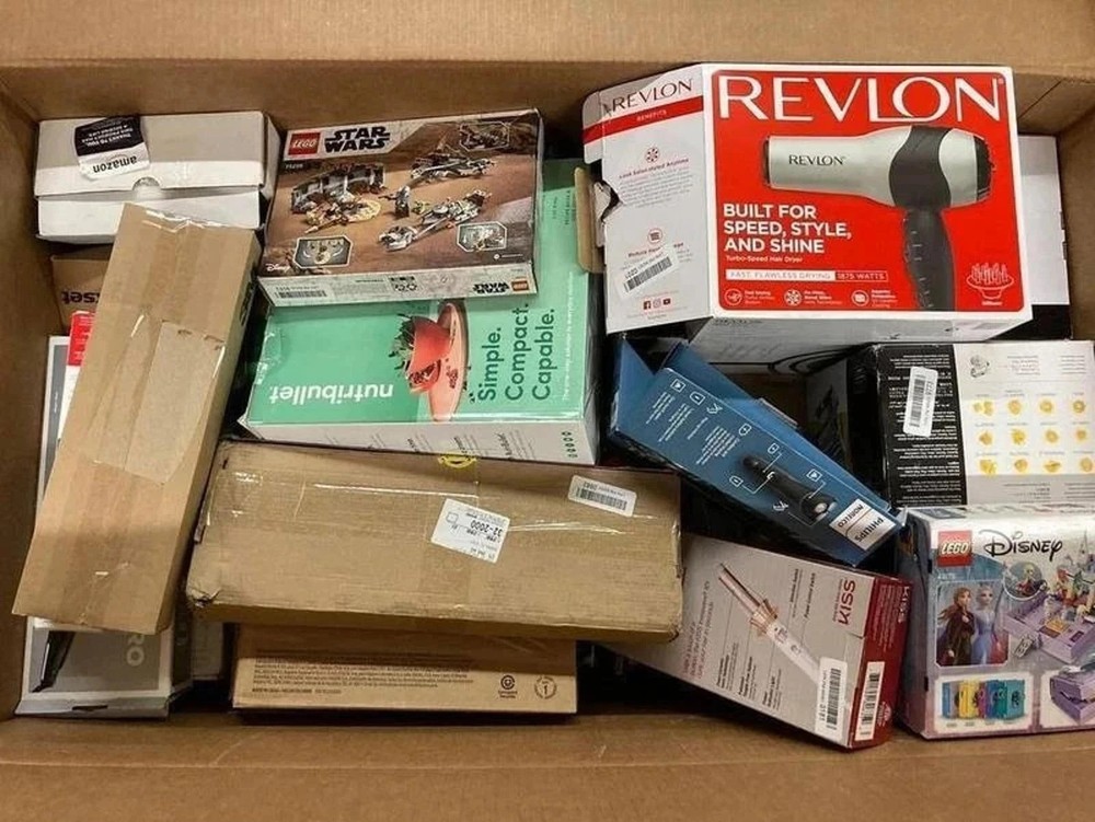 brand new liquidation box from Amazon And Target/large