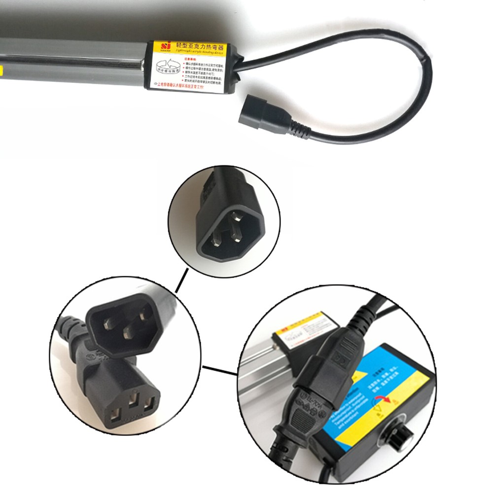1250mm Manual Acrylic PVC Bending Machine with Adjustable Temperature