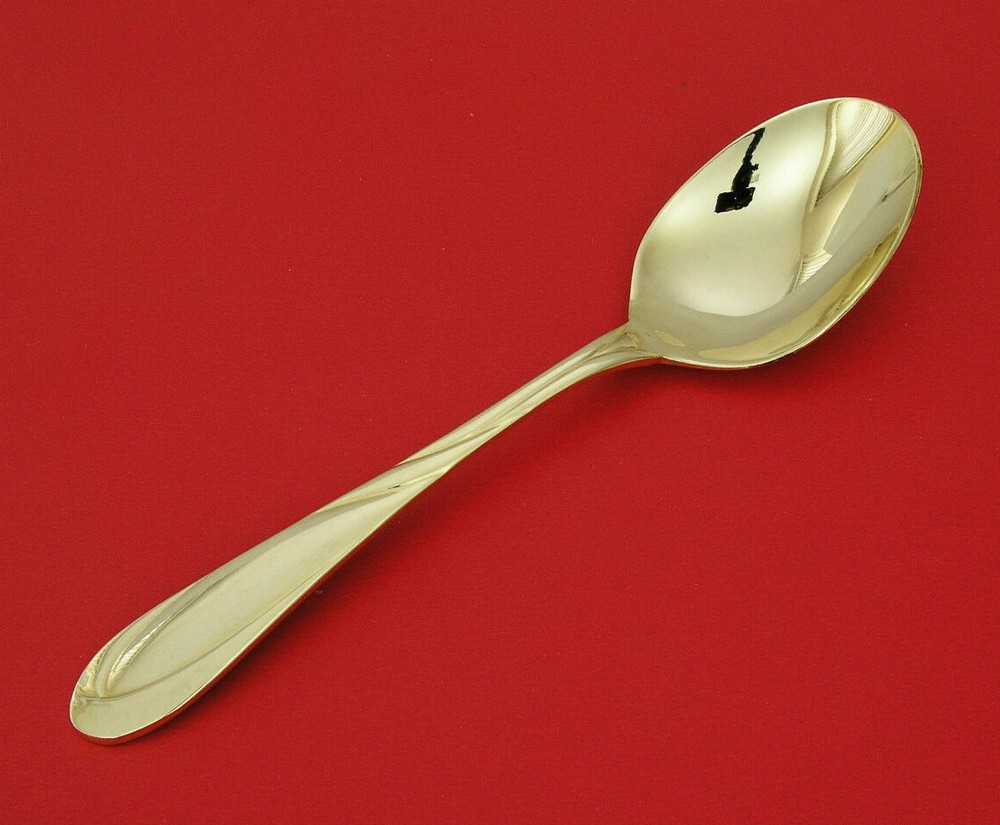 (4) FARBERWARE NICOLE GOLD - 6" TEASPOONS