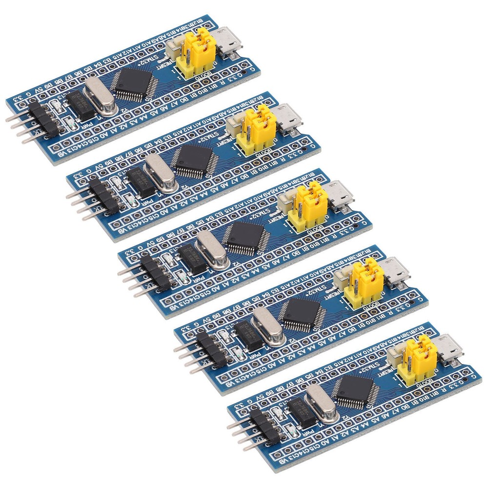 5PCS STM32F103C8T6 Minimum System Development Board Mirco USB 40 Pin Core