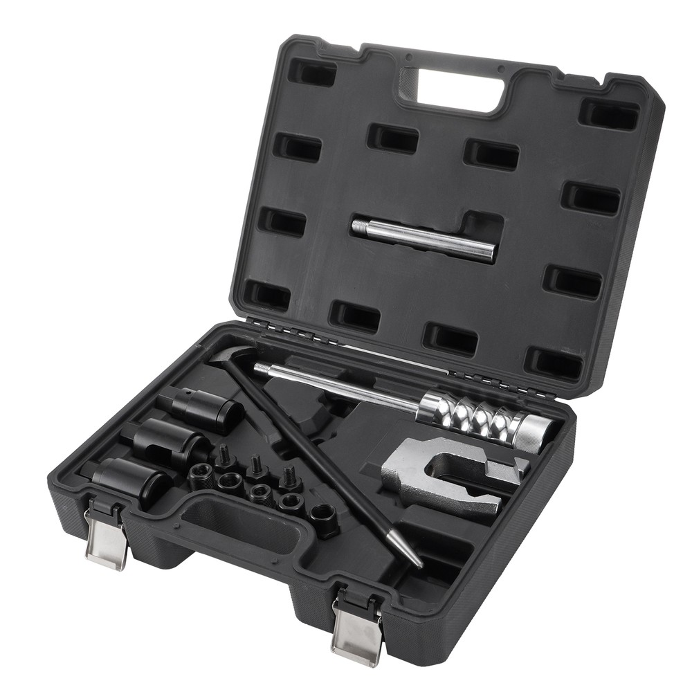 14pcs Diesel Injector Extractor Remove Adaptor Puller Slide Hammer Set