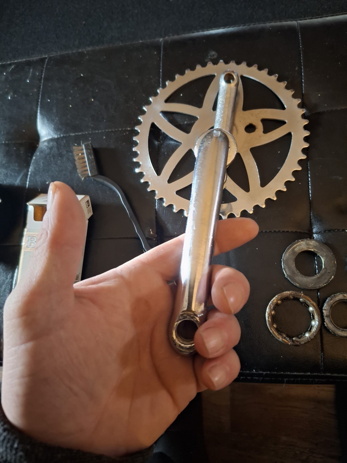 Huffy SlingShot,the Wheel Supersport,gremlin,rail,1960s Muscle Bike,Crank Set