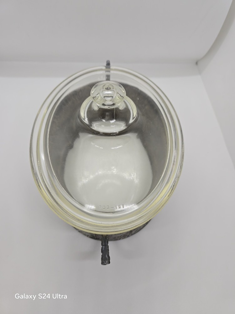 Holland Ware Pyrex Dish. Sheffield on Copper. Beautiful Original Condition.