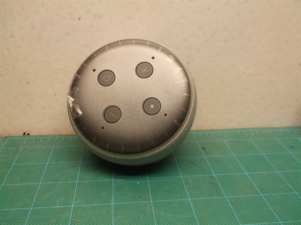 Amazon Echo Dot 3rd Gen no power supply black & gray