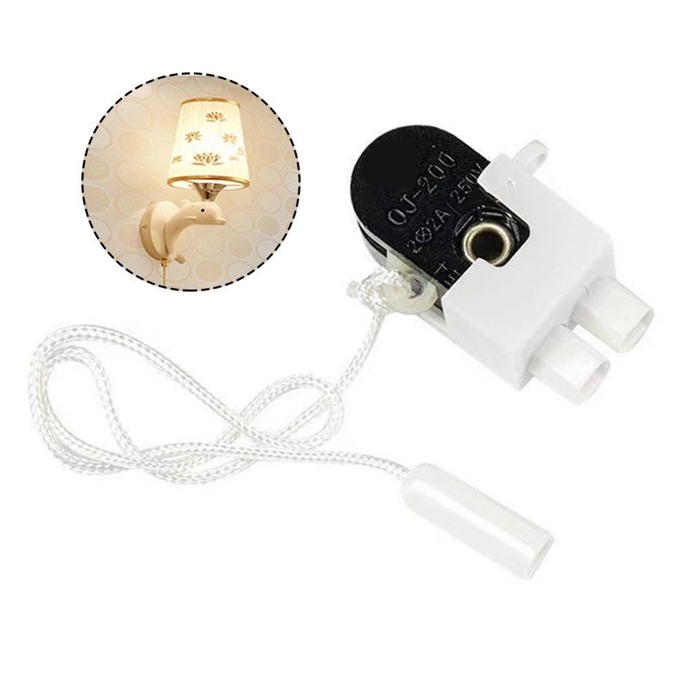 Effortlessly control your lighting with the pull cord switch for lamps