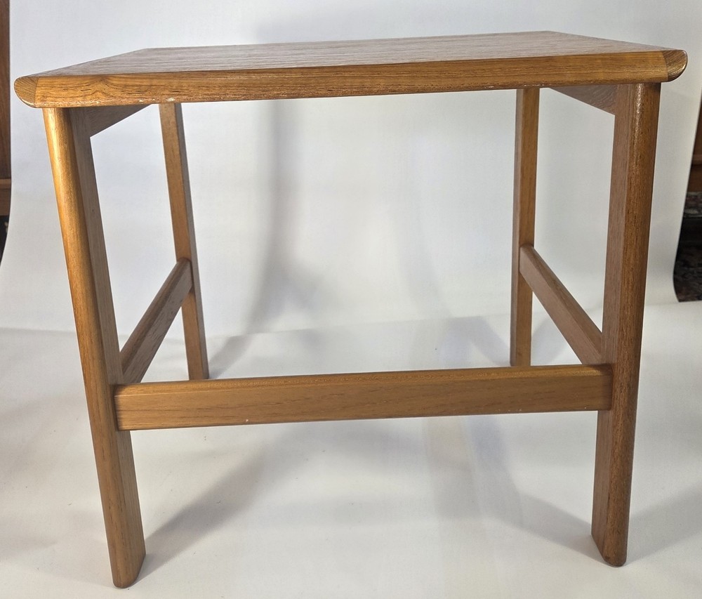 Vintage 1970s Danish teak large nesting Table
