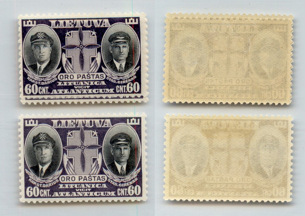 Lithuania 1934 SC C81 x 2 mint. rtd187