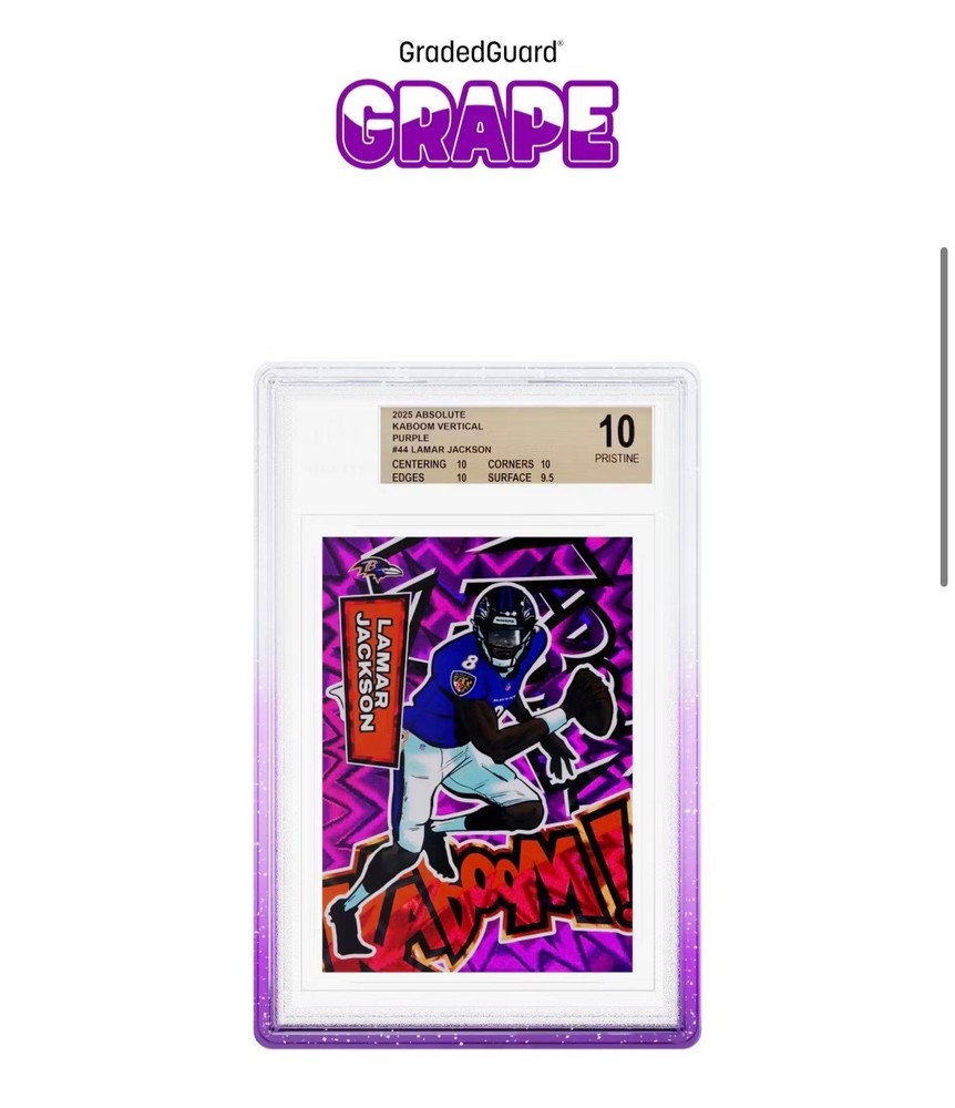 GradedGuard BGS Grape Limited Edition Card Case Only