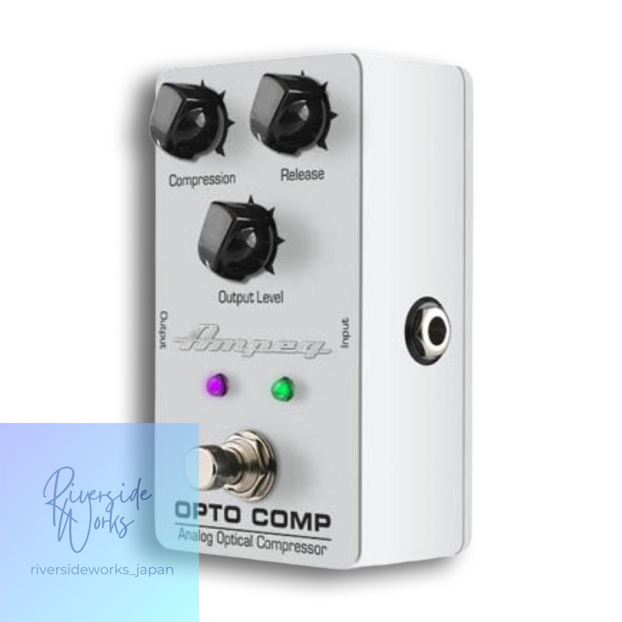 Ampeg Opto Comp Analog Optical Compressor Effect Pedal