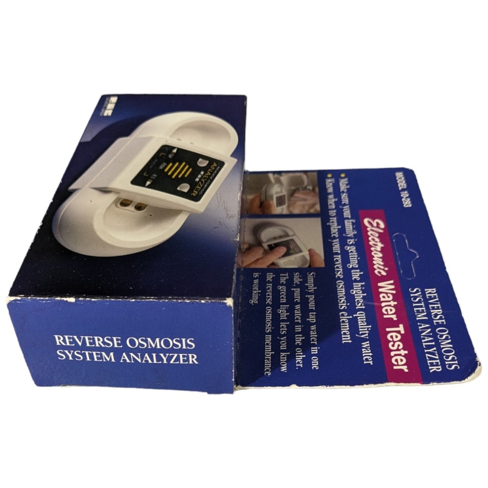 Water Quality Tester Reverse Osmosis System Analyzer 10-293 Electronic