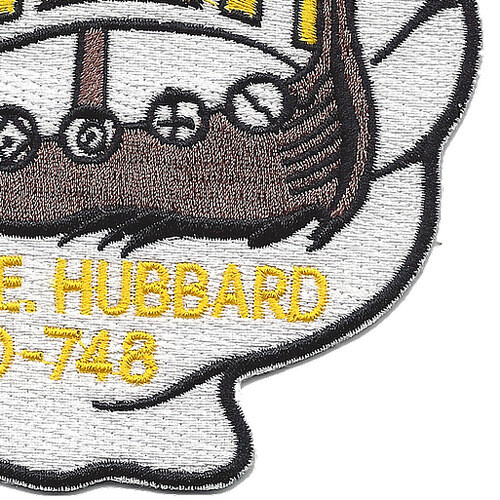 USS H. E. Hubbard DD-748 Destroyer Ship Second Version Patch