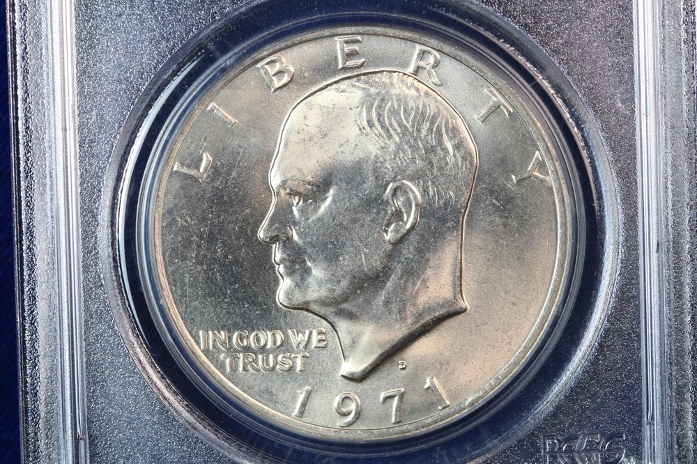 1971-D Eisenhower Dollar PCGS MS 65 4OX2