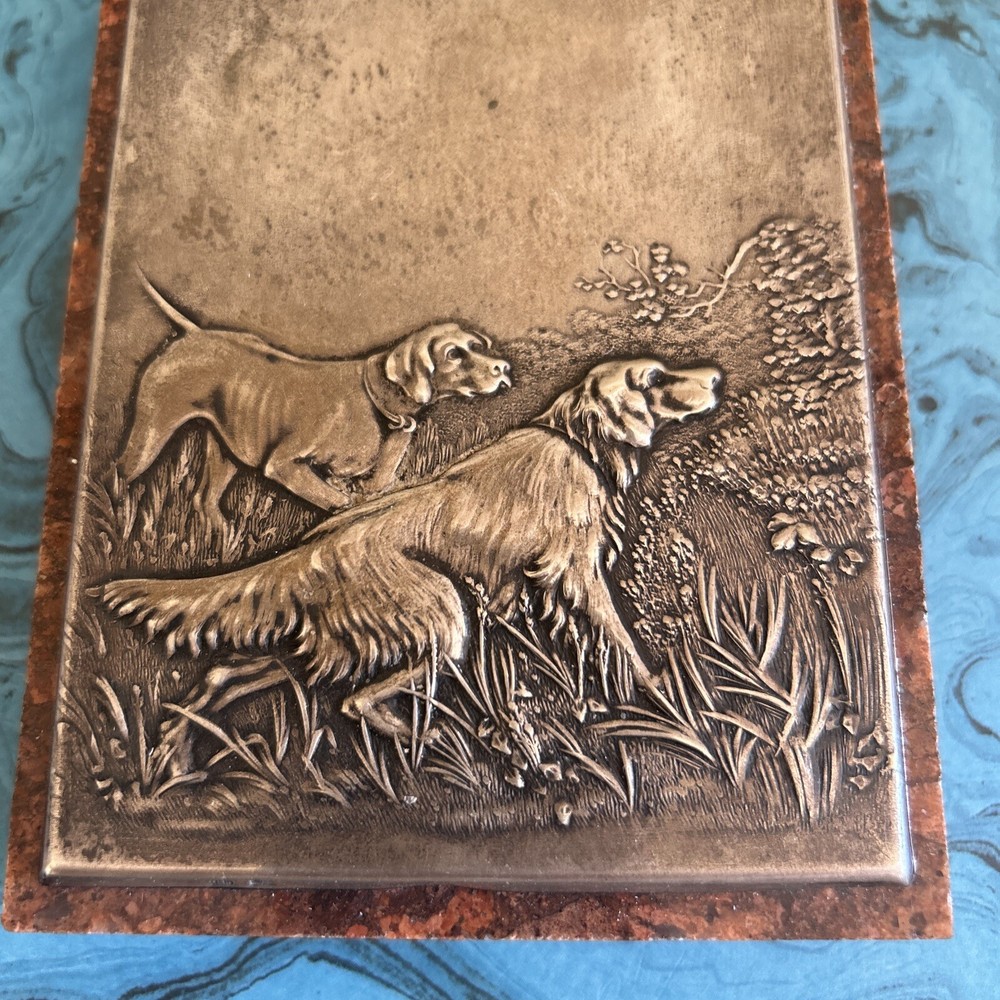 Antique Russian Silver Table Paperweight