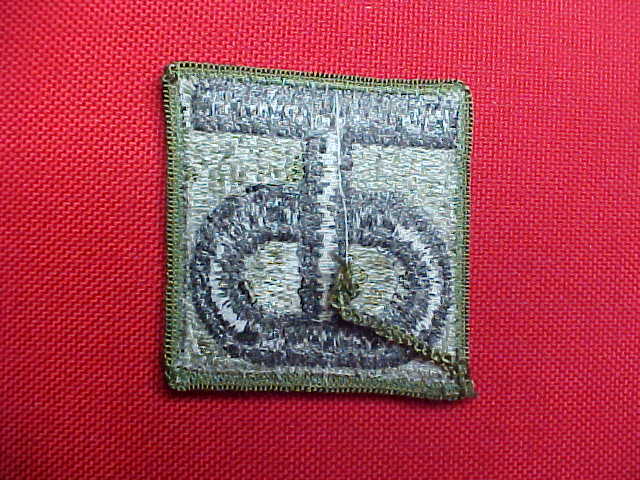 US Army 90th Infantry Division patch subdued #1