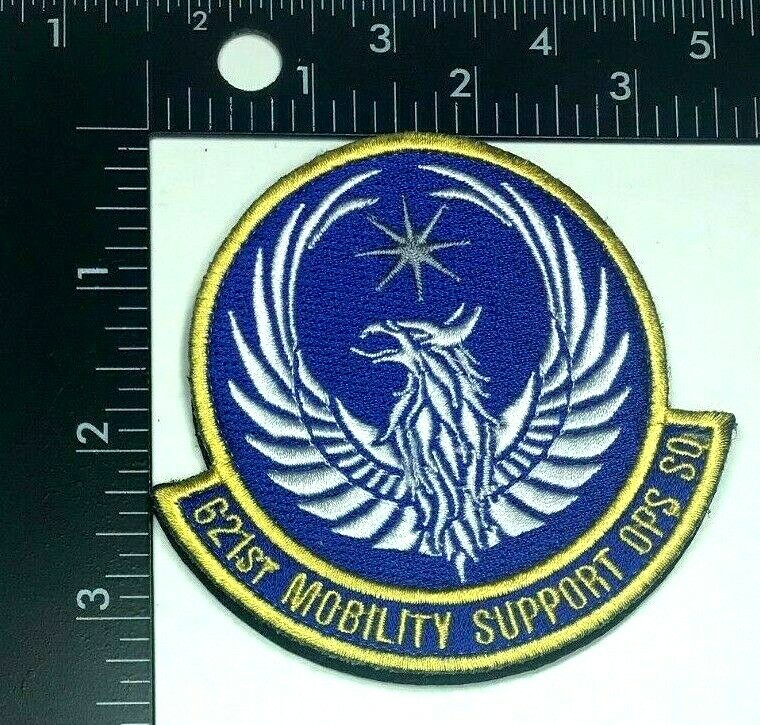 U.S. AIR FORCE 621st MOBILITY SUPPORT OPERATIONS SQUADRON PATCH (AFC)