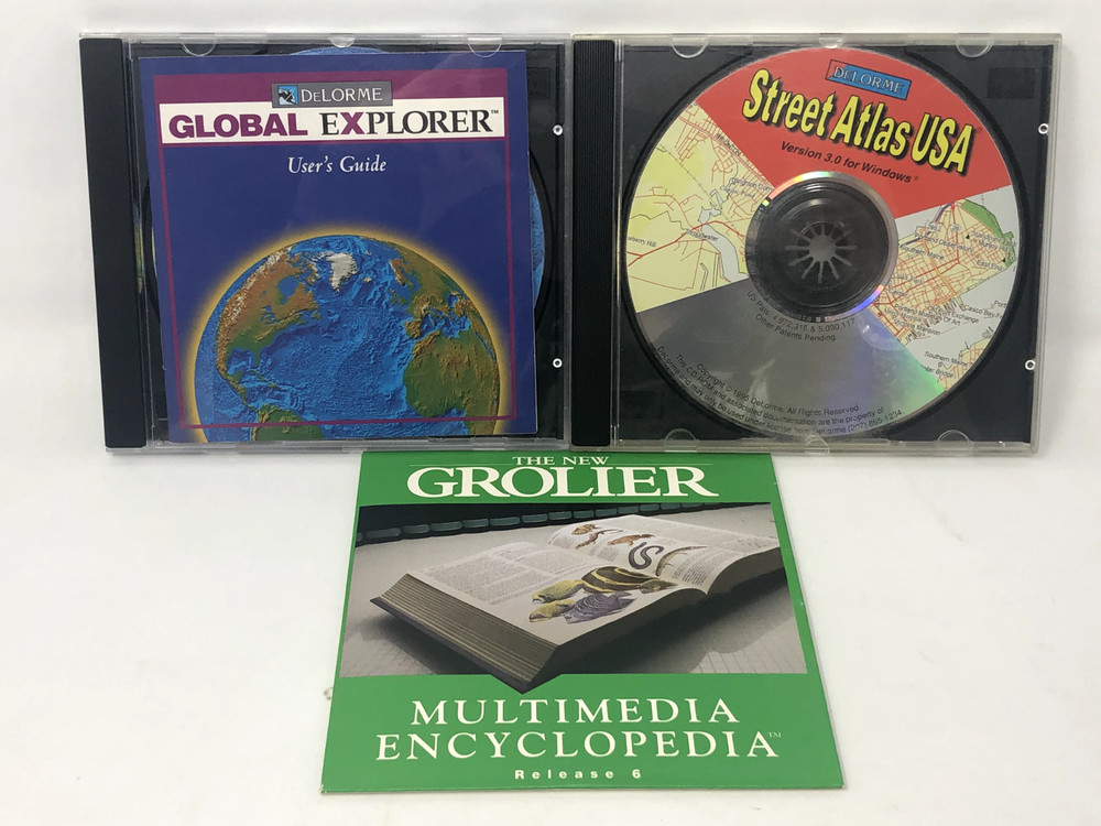 Microsoft Windows 95 and Earlier Reference Bundle Phone Search, Time Magazine CD