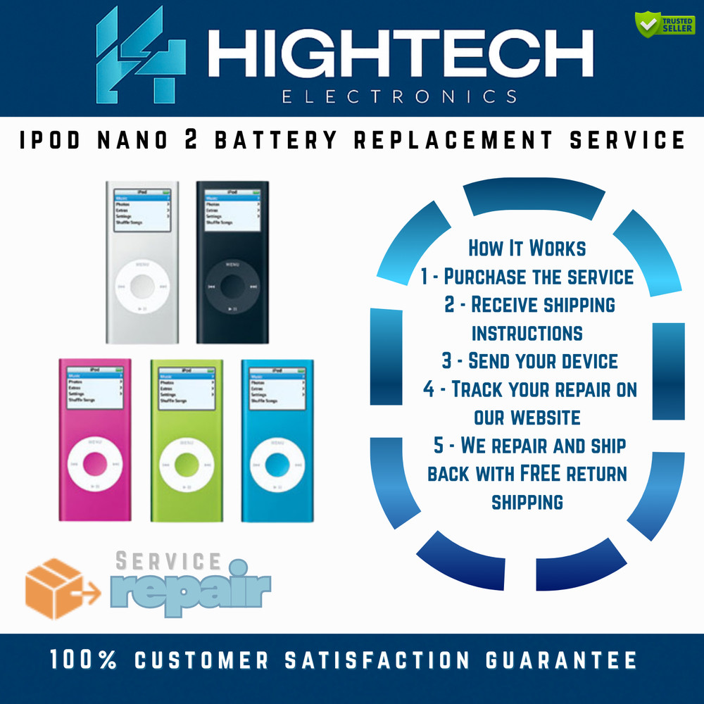 iPod Nano 2nd Generation Battery Replacement Service