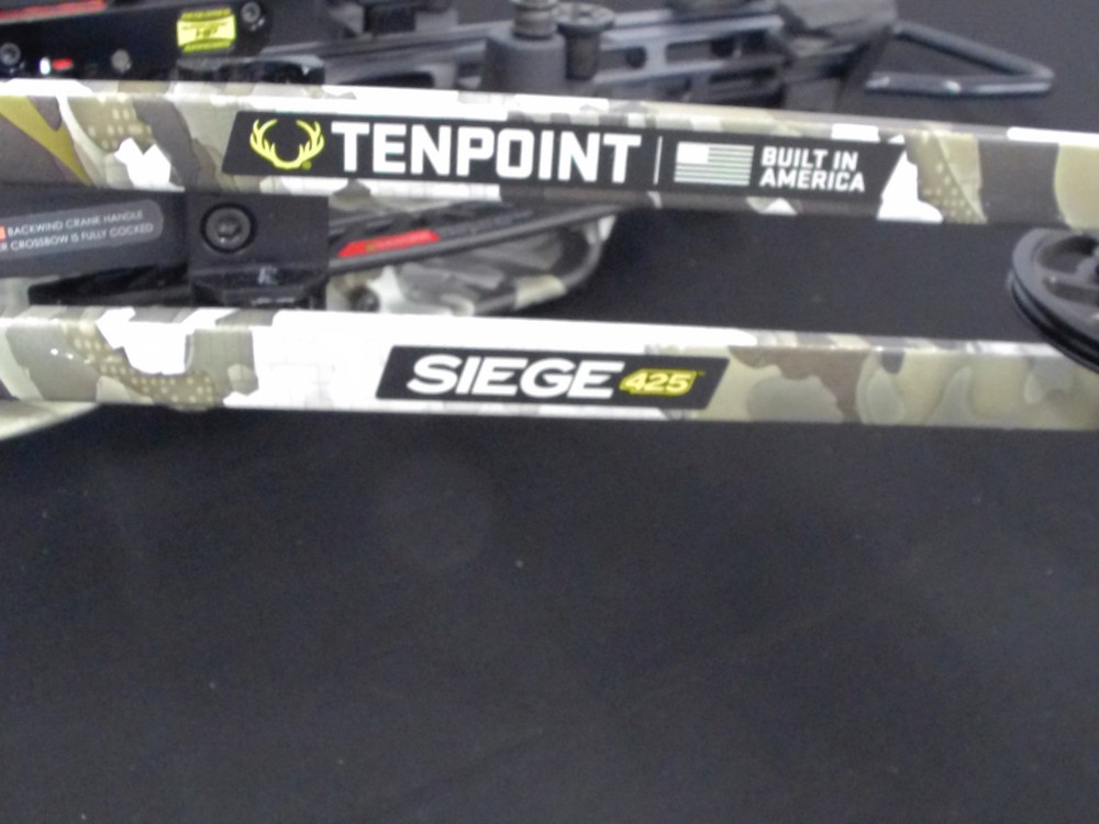 Tenpoint Siege 425 Crossbow ACUSLIDE W/100YD SCOPE- NWT - NEEDS STRING