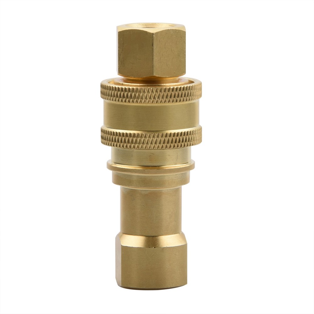 1Pack 1/4" Quick Disconnect Coupler Valve for Carpet Extractor Surface Cleaner