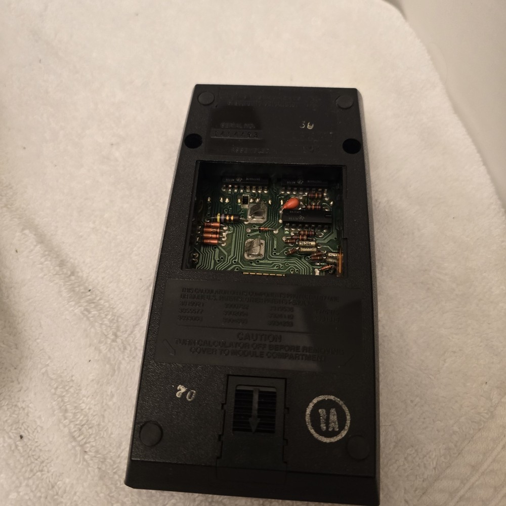 TI-59 & PC-100C Printer Station Vintage Calculators TECH TESTED Working