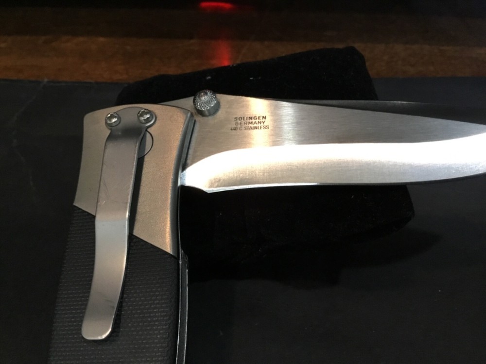 Boker Custom Walter Brend Flipper Folder Knife