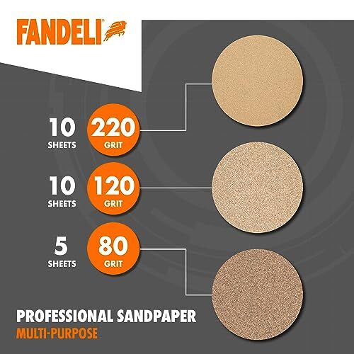 | Pack Multi-Purpose Sandpaper Pack + Waterproof Sandpaper | 50 Sheets | Asso...