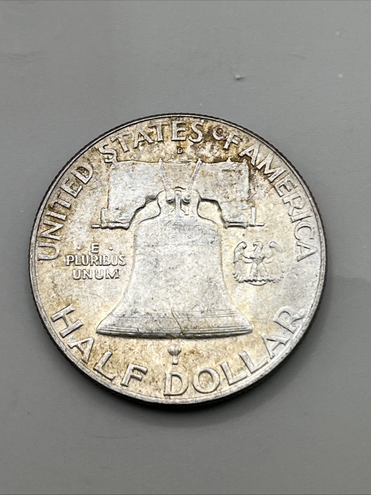 1960 D Franklin Half Dollar