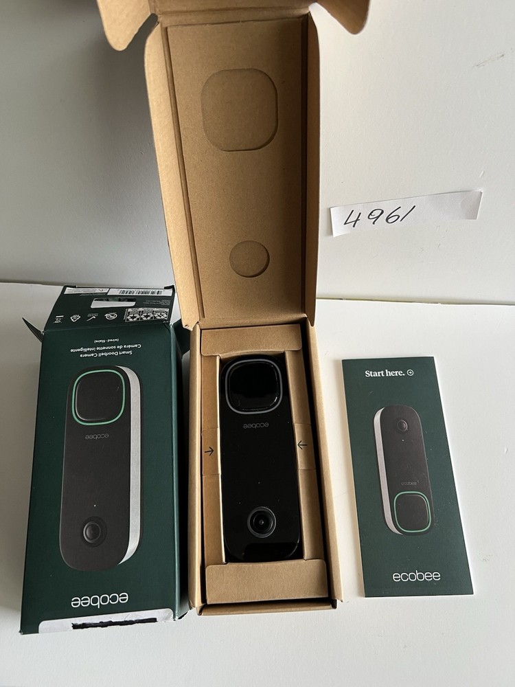 Ecobee Smart Video Doorbell Camera (wired) -