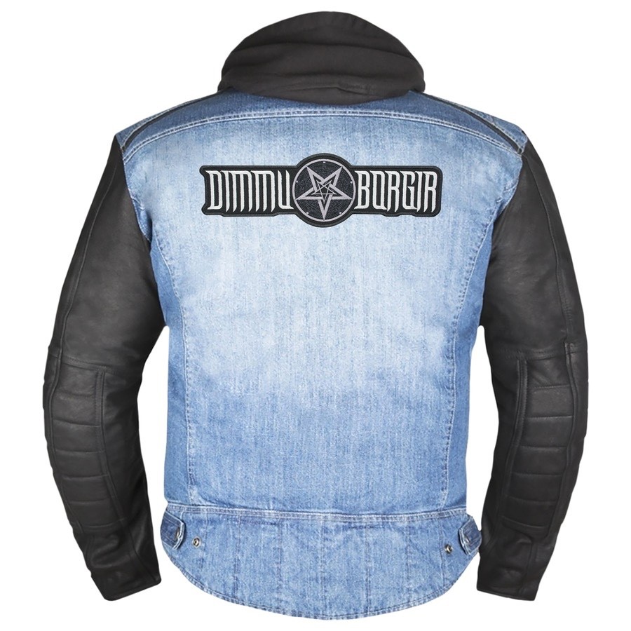Dimmu Borgir (logo with pentagram) EMBROIDERED BACK PATCH mayhem