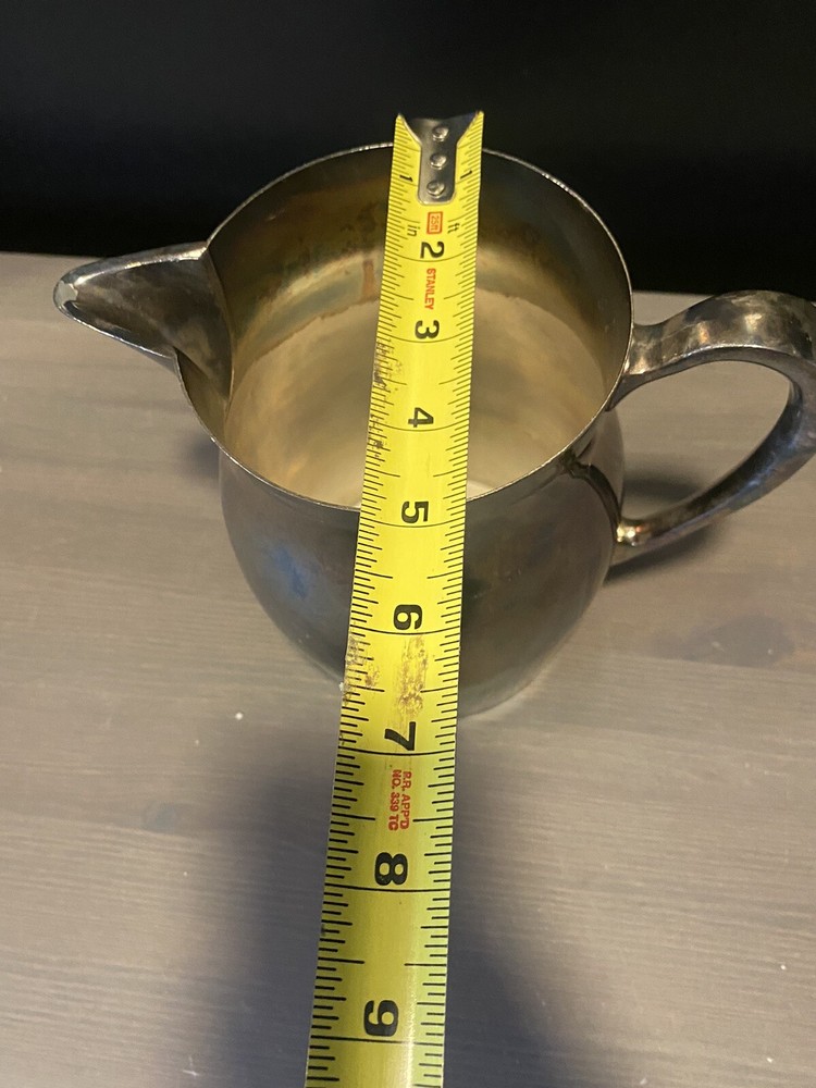 Vintage Poole Silver Co. Pitcher 525