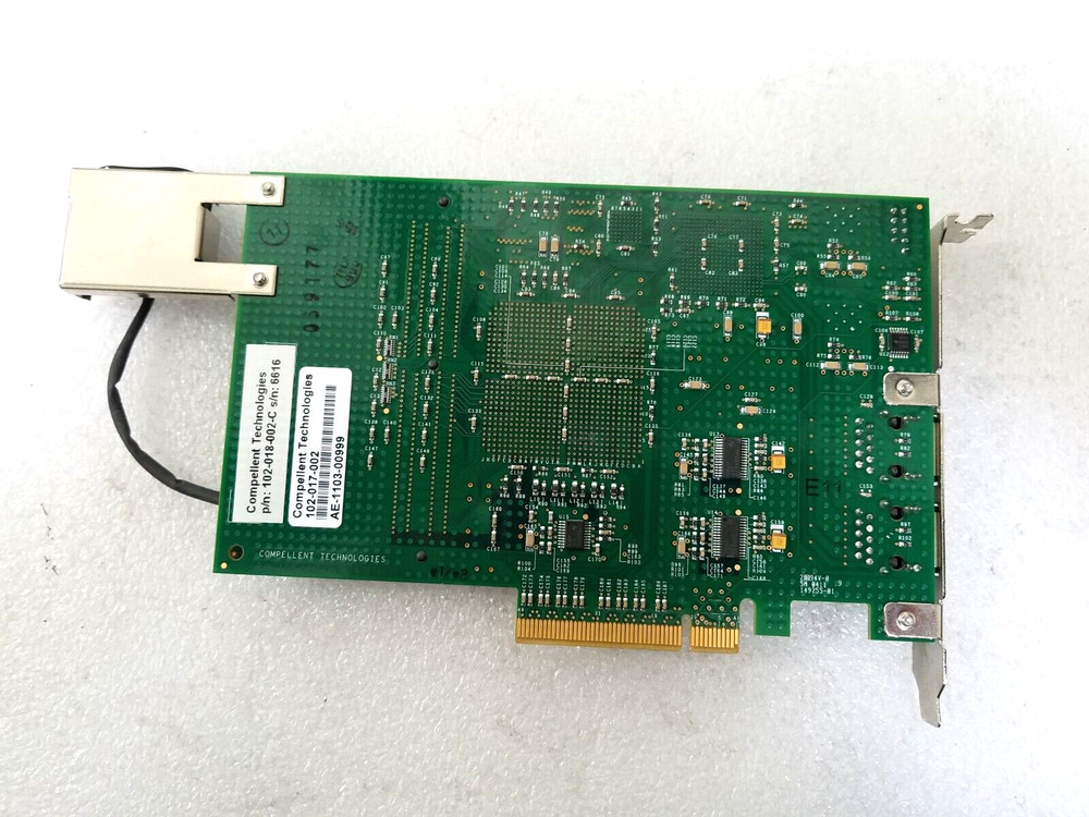 Compellent Technologies 102-018-002-C RAID Controller 512MB Cache w/ Battery