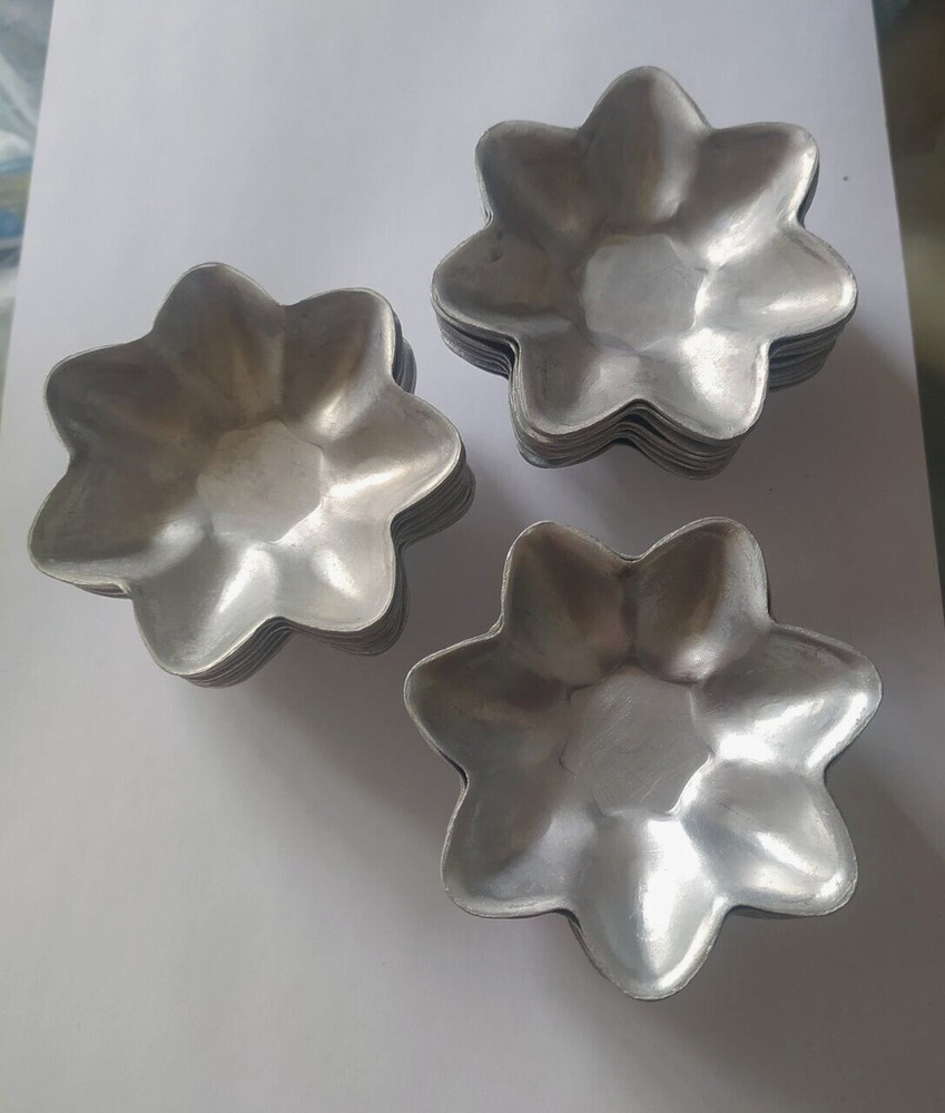 8 pcs. × Forms for baking from duralumin USSR star