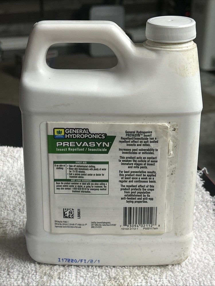 General Hydroponics Prevasyn Quart