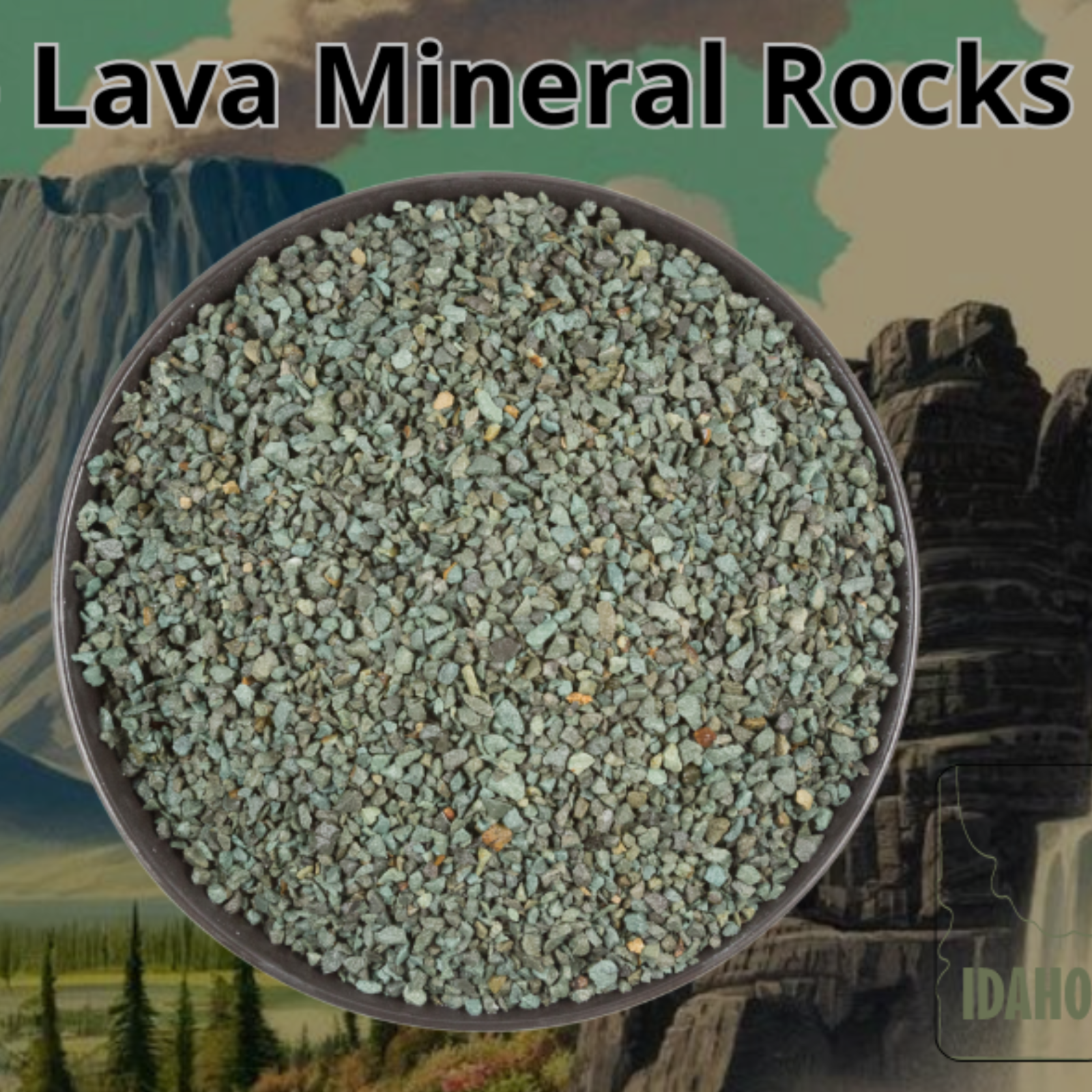 Zeolite Lava Mineral Rocks
