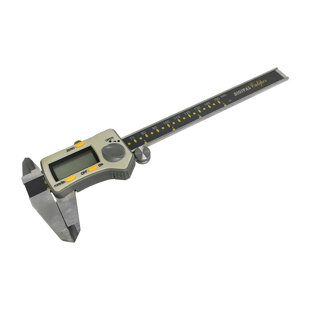 6'' / 150mm Electronic Digital Caliper MM Inch Conversion Ruler Measurement
