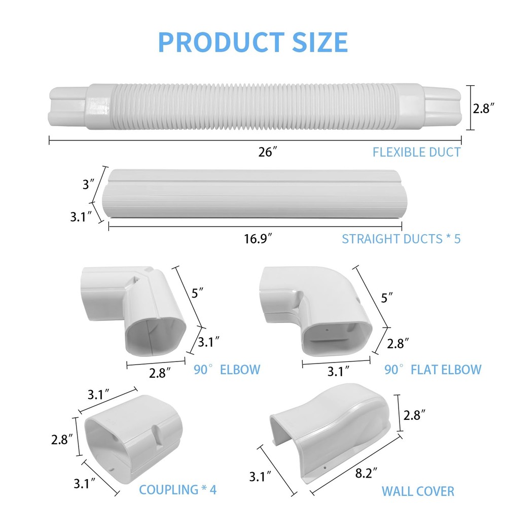 Mini Split Wall Mounting Bracket Kit,Universal Air Conditioner Heat Pump System