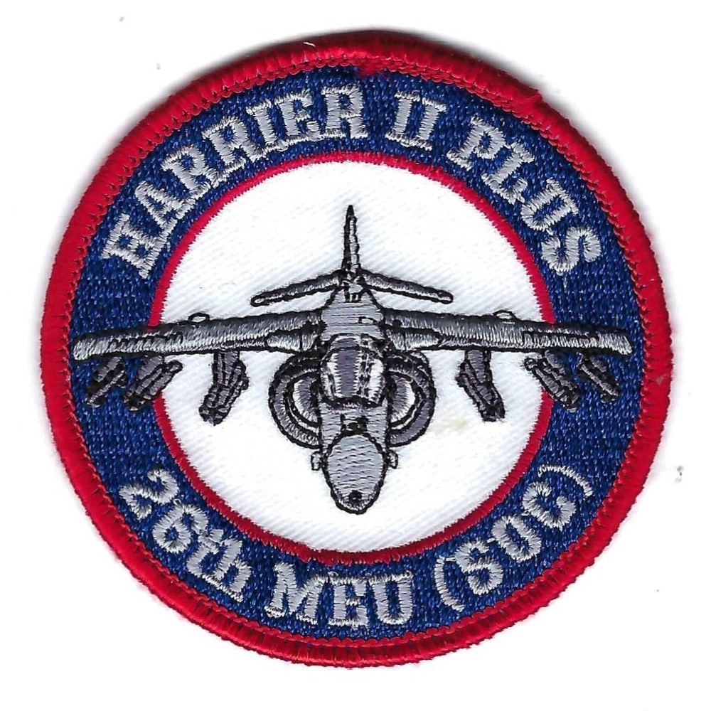 VMA-231 26th MEU HARRIER II PLUS bullet patch