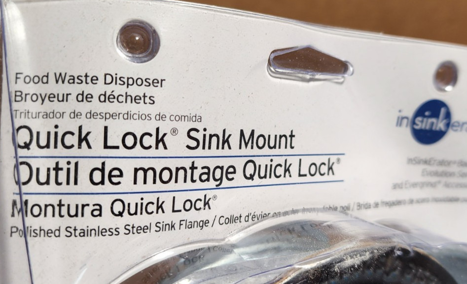 InSinkErator QLM-00 Chrome Quick Lock Sink Mount (Qty 4)