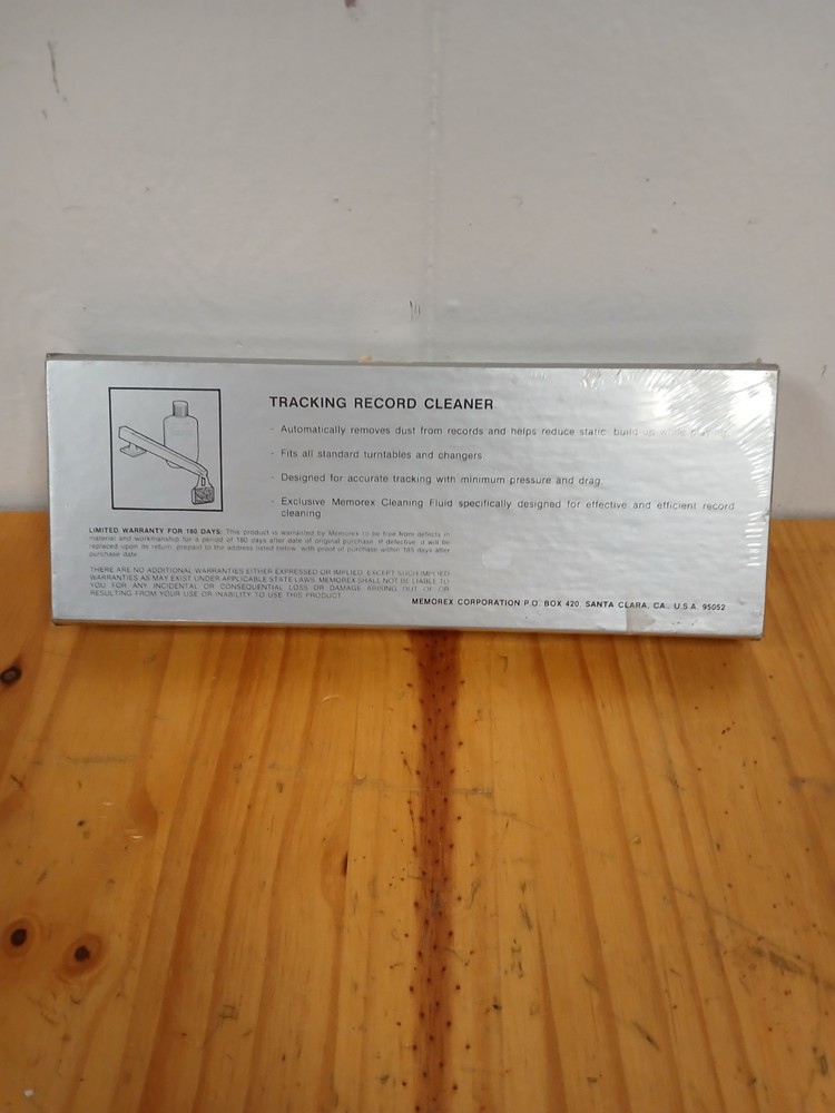Memorex Tracking Record Cleaner nos vinyl