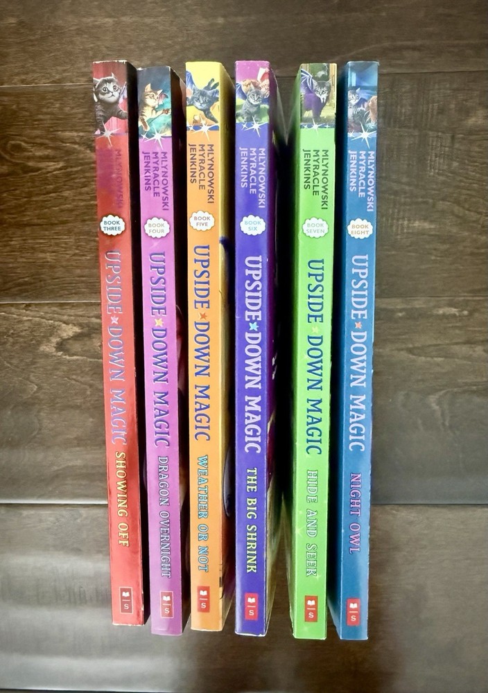 NEW! Upside-Down Magic Book Series 6 Books 3-8